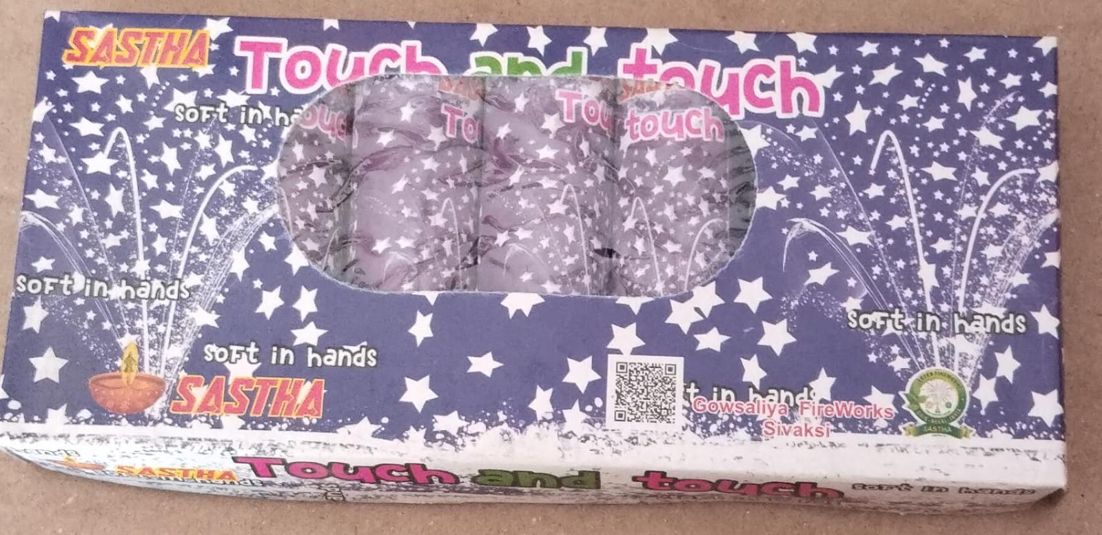 Krish Crackers Colour RAIN Silver Fountain